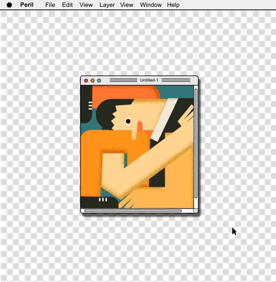 Gif for follow cursor card example
